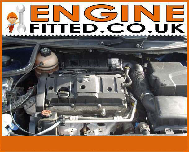 Engine For Peugeot 206-CC-Petrol